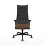 Piqueras y Crespo Chaise de Bureau Albacete XL Brun foncé