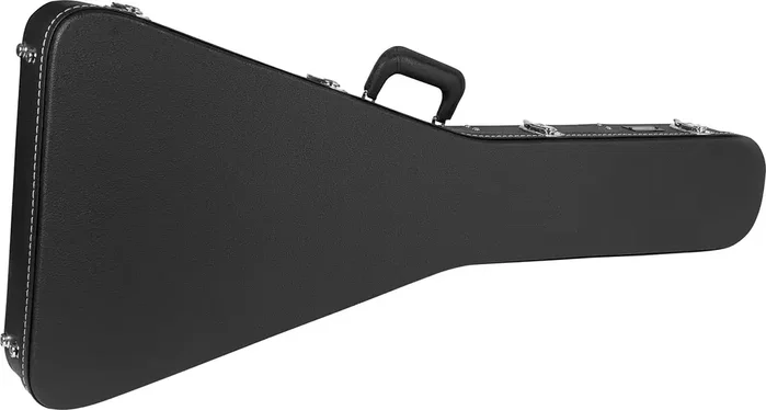 GATOR Gw Deluxe Étui pour Guitare Électrique Flying V - Noir, Bois
