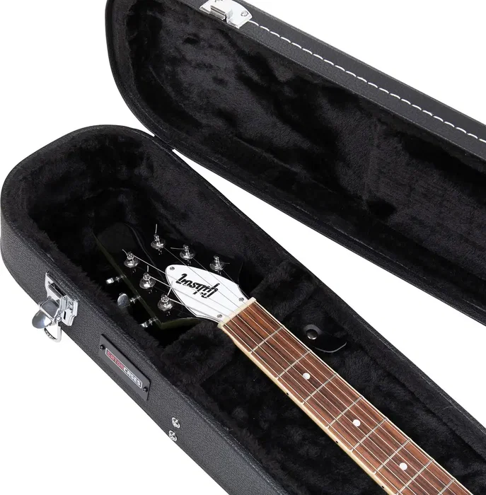 GATOR Gw Deluxe Étui pour Guitare Électrique Flying V - Noir, Bois
