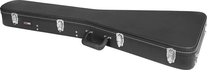GATOR Gw Deluxe Étui pour Guitare Électrique Flying V - Noir, Bois