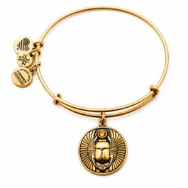 Alex And Ani Bracelet Scarabée Doré