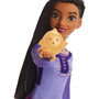 Mattel Disney Wish - Poupée Asha Chanteuse avec extraits de chanson "This Wish" en anglais - Pour enfants 3 ans et plus - Version française