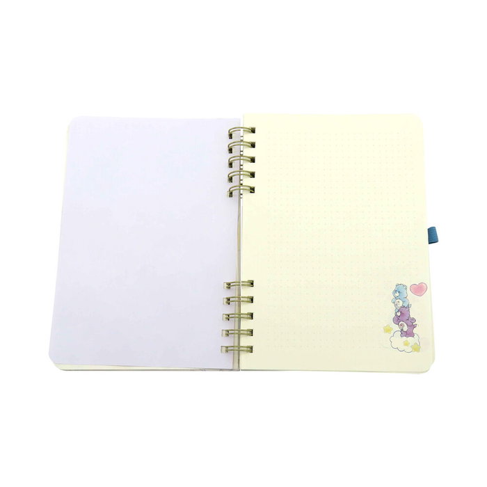CYP BRANDS - Carnet A5 avec stylo et stickers Care Bears Osos Amorosos - 100 pages lignées - Couverture rigide