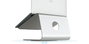 Rain Design mStand 360 Support Pivotant pour Ordinateur Portable en Aluminium Anodisé Argent - Compatible Macbook et PC
