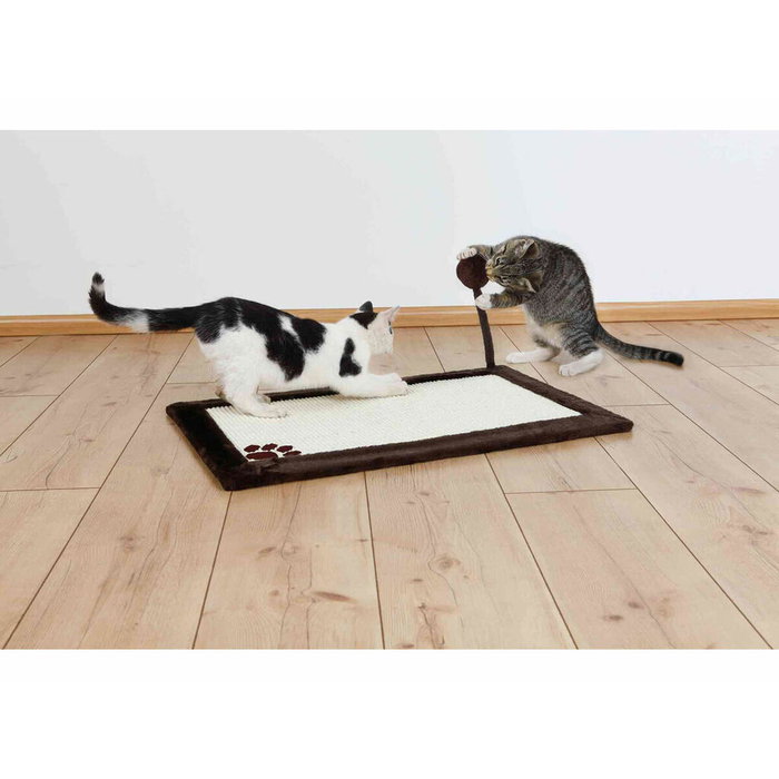 Trixie Tapis griffoir en sisal et peluche 70x45 cm