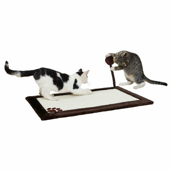 Trixie Tapis griffoir en sisal et peluche 70x45 cm