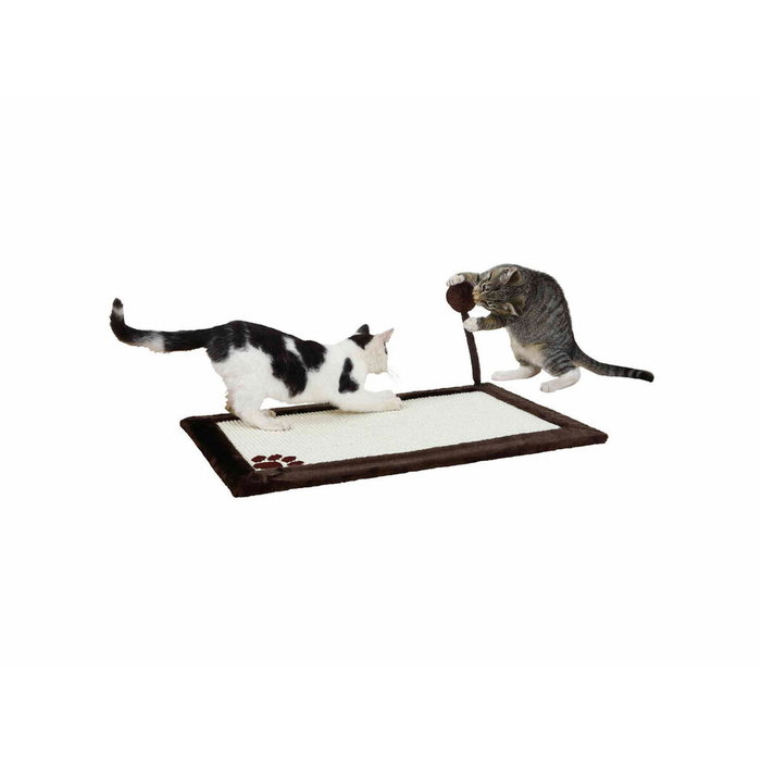 Trixie Tapis griffoir en sisal et peluche 70x45 cm