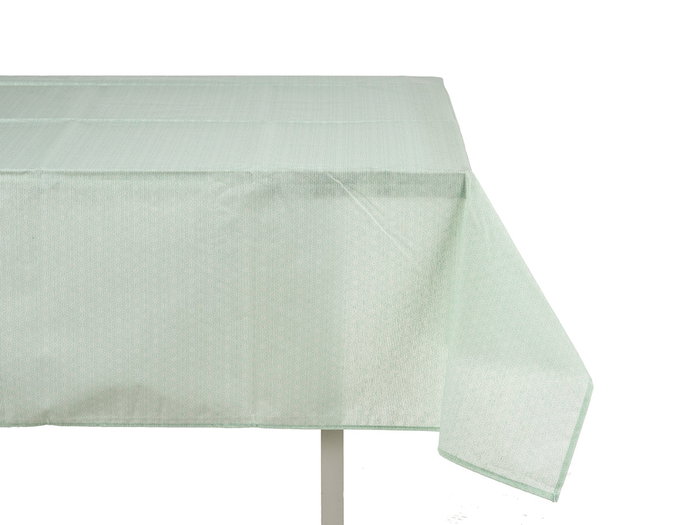 Kinvara Set de Table Loneta Antimanches 140x180 cm Vert Menta - Nappe Estrella (Set de 6)