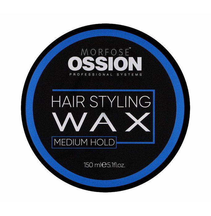 Ossion Hair Styling Wax Medium Hold Azul 150ml Ossion Hair Styling Wax Medium Hold Azul 150ml