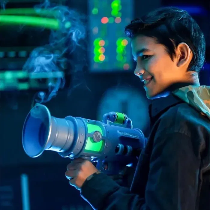 Moose Toys - Pistolet à Prouts Ultimate - Moi Moche et Méchant 4 - 15 Bruits Différents, Fumée, Odeur et Lumières, Jeu Gadget Minion