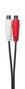 Vivolink Câble audio 3,5 mm vers 2 x RCA, M/F, 0,2 m