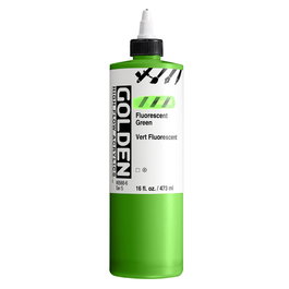 Golden High Flow Couleurs Acryliques Vert Fluorescent 473 ml