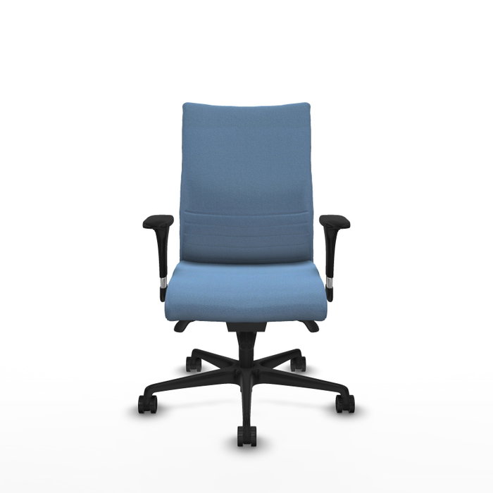 Piqueras Y Crespo Albacete Confidente - Chaise de bureau bleu ciel avec mécanisme synchrone Piqueras Y Crespo Albacete Confidente - Chaise de bureau bleu ciel avec mécanisme synchrone