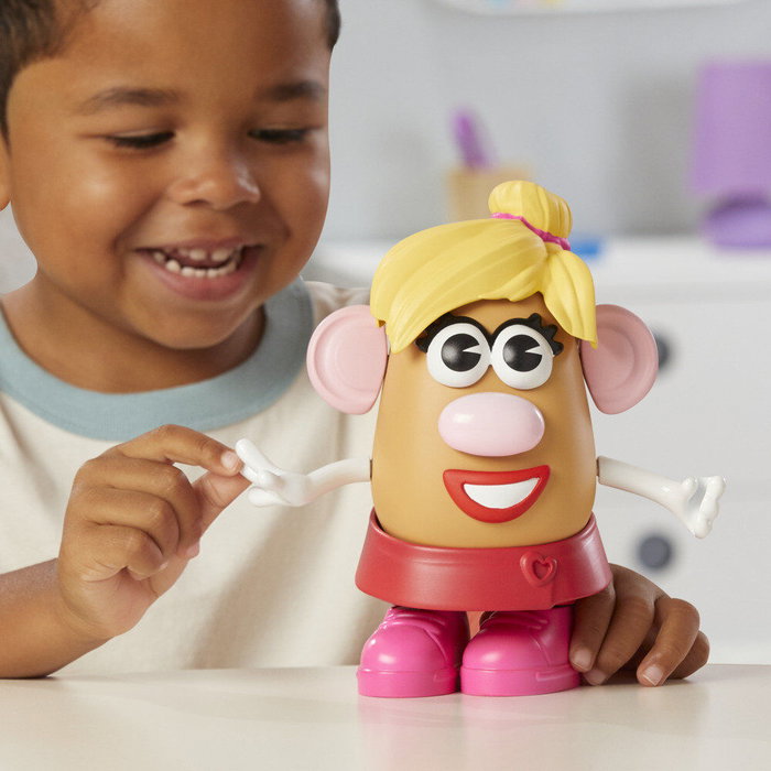 Hasbro Mrs. Potato Head avec 12 pièces à assembler et combiner Hasbro Mrs. Potato Head avec 12 pièces à assembler et combiner