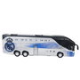 Eleven Force - Bus Officiel du Real Madrid CF 16669 - Réplique avec Portes Latérales Ouvrantes et Propulsion Arrière - Jouet Licence Officielle - À Partir de 3 Ans