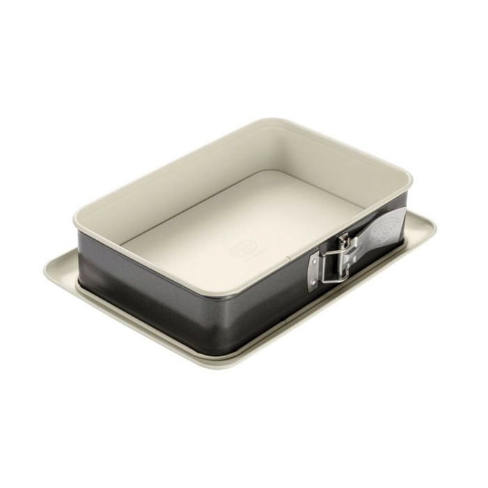 Dr. Oetker Ensemble de deux moules à charnière Back Trend (Rond 28 cm et Rectangulaire 28x18 cm) Dr. Oetker Ensemble de deux moules à charnière Back Trend (Rond 28 cm et Rectangulaire 28x18 cm)