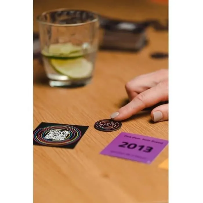 Dujardin Hitster - Jeu de société musical 100% chansons françaises - Ambiance pour soirées entre amis - À partir de 16 ans