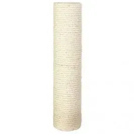 TRIXIE - Poteau de remplacement pour griffoir en sisal naturel - Ø 11 x 50 cm - Forme ronde - Couleur beige - Pour chatons et petits chats