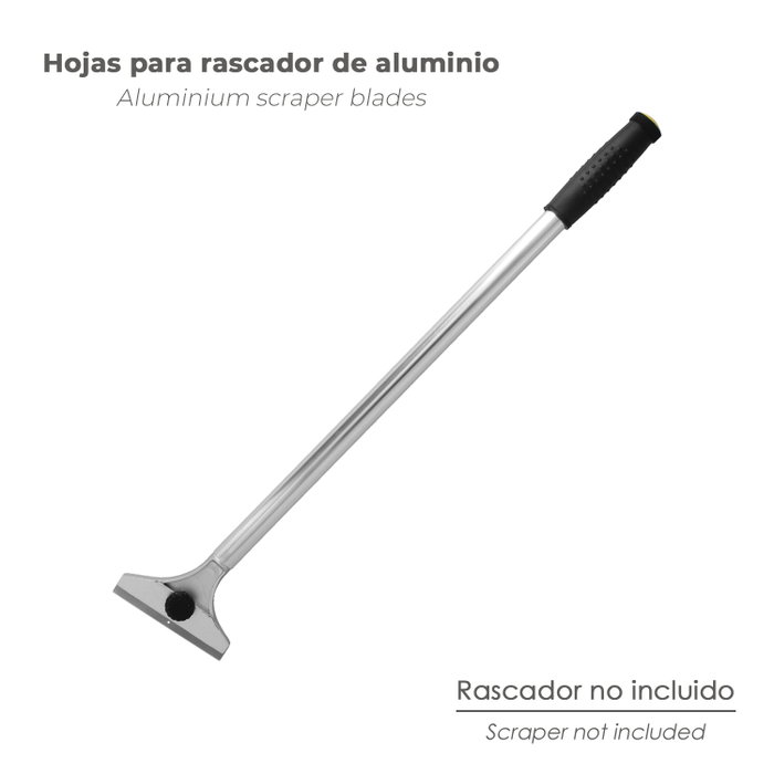 WOLFPACK LINEA PROFESIONAL Lot de 10 lames de rechange pour grattoir 10 cm