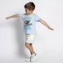 Stitch Pyjama Enfant 2 Pièces Bleu clair, 5 ans