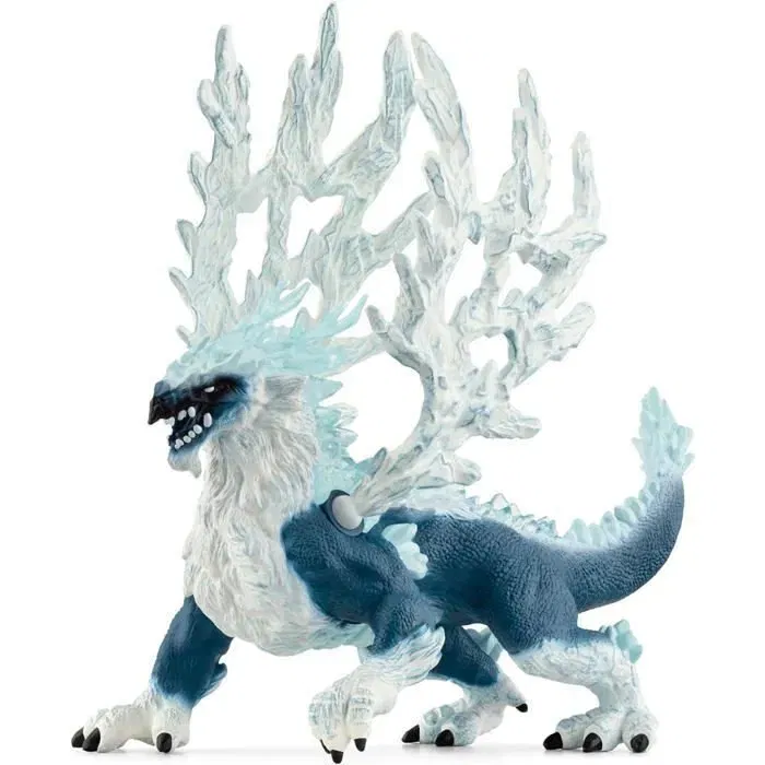 Schleich 70790 ELDRADOR Figurine Dragon de Glace Fantastique pour Enfants de 7 Ans et Plus - Dimensions 19 x 22 x 13 cm