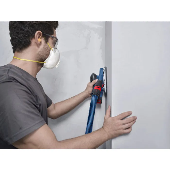 Bosch Professional Ponceuse Vibrante Sans Fil GSS18V-18 - Sac à Poussière et Feuille Abrasive Inclus - Ponçage Bois, Métal, Plâtre