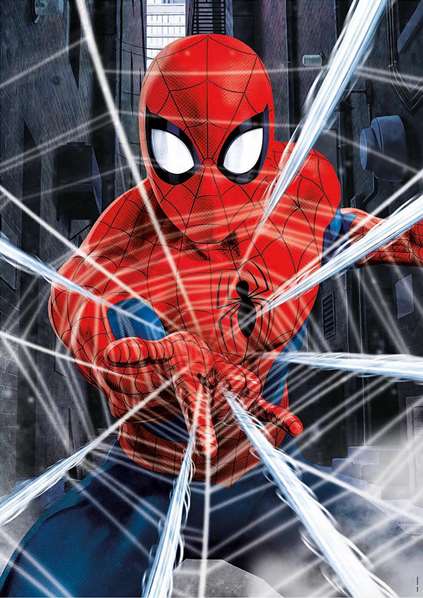 Educa Puzzle 500 pièces Spider-Man - Jeu de patience en espagnol/anglais - Pour adultes et enfants dès 11 ans