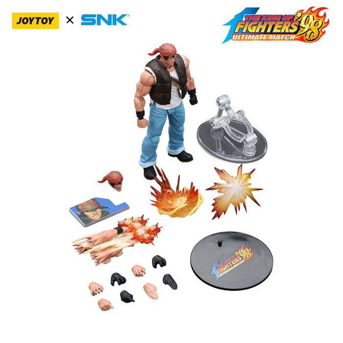 The King Of Fighters '98 figurine Hero Team Ralf Jones 12 cm The King Of Fighters '98 figurine Hero Team Ralf Jones 12 cm