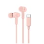 Belkin G3H0002HQPKV2 Casque Audio USB-C Rose – Filaire, Écouteurs Intra-auriculaires avec Mic, Résistant IPX5, 5 Taille Embouts