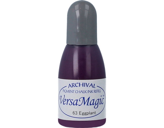 Tsukineko Versamagic Recharge d'encre Aubergine Effet Craie 20ml Tsukineko Versamagic Recharge d'encre Aubergine Effet Craie 20ml