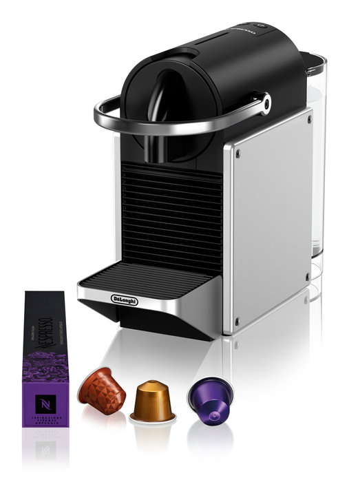 Nespresso Pixie EN 127.S by DeLonghi Argent