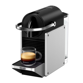 De'Longhi Machine à Capsules Pixie EN127.S - Cafetière Automatique - Argent