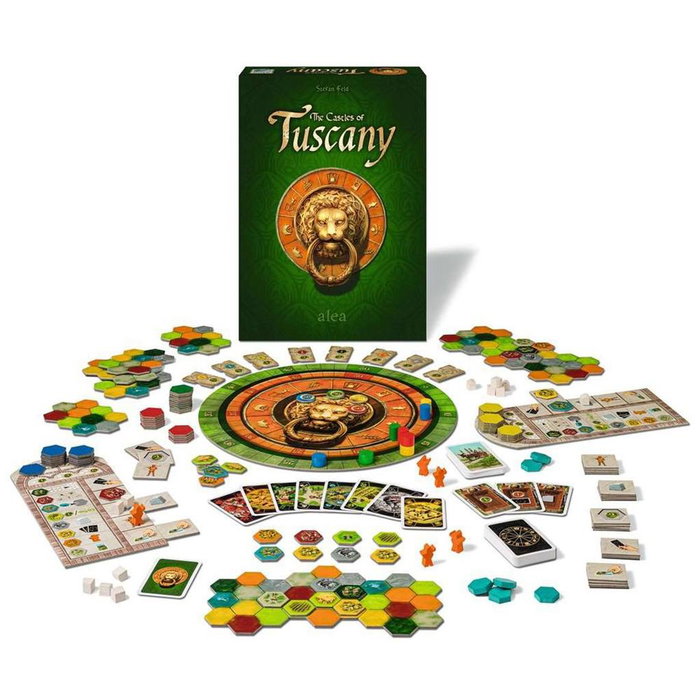 Ravensburger Jeu de Société Castles Of Tuscany - Jeu de Stratégie pour Toute la Famille Ravensburger Jeu de Société Castles Of Tuscany - Jeu de Stratégie pour Toute la Famille