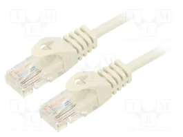 LOGILINK Câble Ethernet Patch Cord U/UTP Cat 5e RJ45 7,5m Gris