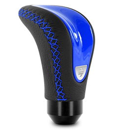 Momo Pomo Momo Combat Evo Noir-Blue MOM15511261116L Volant Cuir et Aluminium