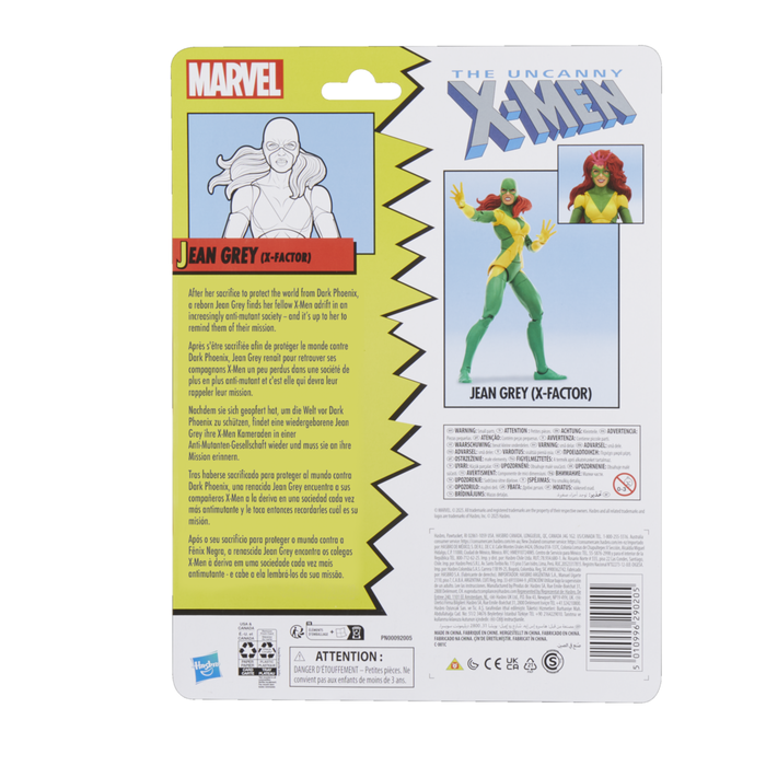 HASBRO Figurine articulée Jean Grey X-Factor (Uncanny X-Men) Marvel - 15 cm avec accessoires