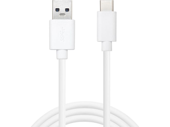 Sandberg Câble USB-C vers USB-A 2.0 1 mètre - Transfert de données et de courant pour charge et connexion Sandberg Câble USB-C vers USB-A 2.0 1 mètre - Transfert de données et de courant pour charge et connexion