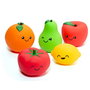 Molto - Set de fruits jouets 5 pièces en plastique - Jeu d'imitation pour enfant dès 1 an
