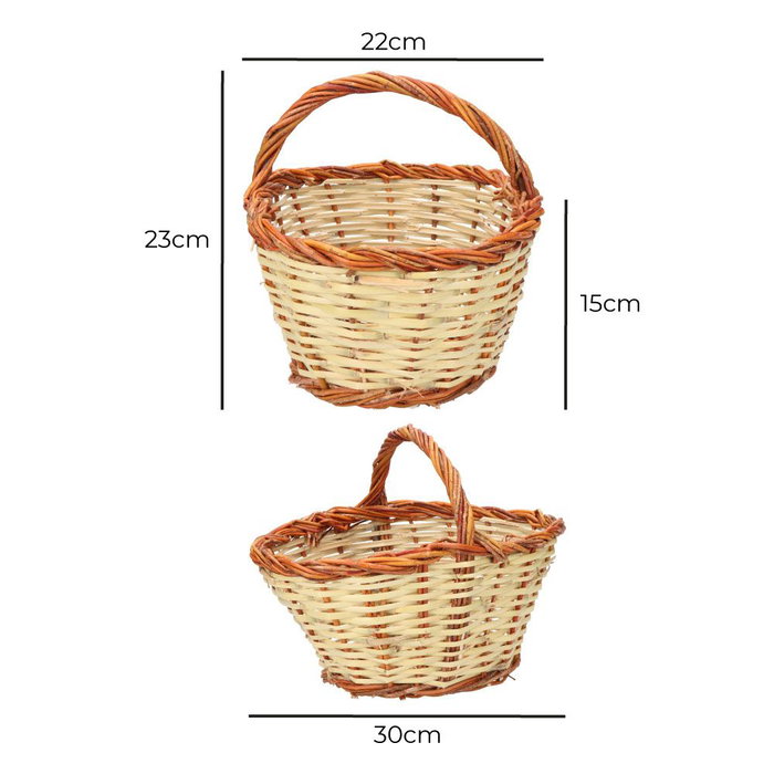 Panier EDM Canne 30 x 22 x 15 cm Panier EDM Canne 30 x 22 x 15 cm