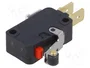 Aratas (Formerly Omron Components) Microcommutateur SNAP ACTION SPDT avec levier à rouleau