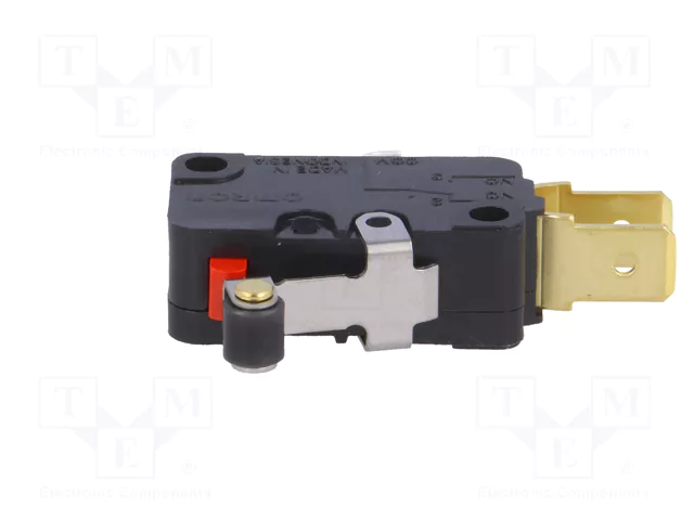 Aratas (Formerly Omron Components) Microcommutateur SNAP ACTION SPDT avec levier à rouleau