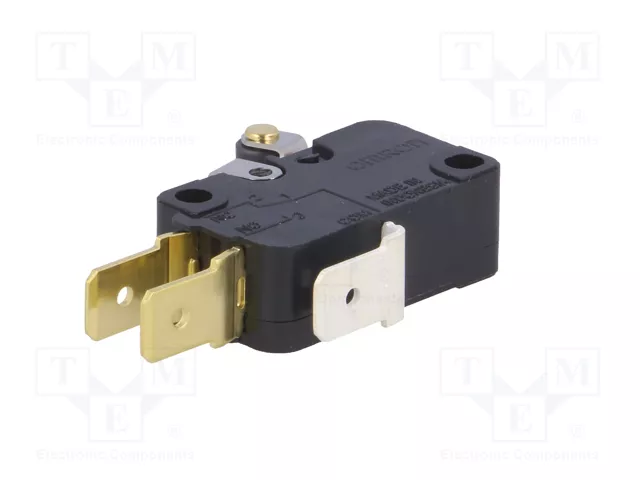 Aratas (Formerly Omron Components) Microcommutateur SNAP ACTION SPDT avec levier à rouleau