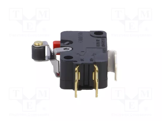 Aratas (Formerly Omron Components) Microcommutateur SNAP ACTION SPDT avec levier à rouleau