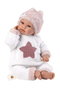Llorens - Poupée bébé nouveau-né pleureur 36 cm avec corps en tissu et sonido