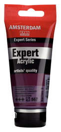 Amsterdam Expert Series Peinture Acrylique Tube 75 ml Violet Rougeâtre Permanent 567