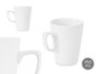 Vessia Tasse à Petit-déjeuner Porcelaine 350 ml Blanc 11.5x10.5x8.5 cm (Set de 24)