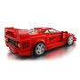 LEGO Speed Champions Ferrari F40 Supercar 76934 avec Minifigurine Pilote