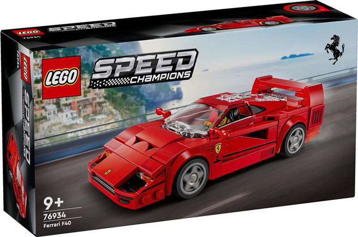 LEGO Speed Champions Ferrari F40 Supercar 76934 avec Minifigurine Pilote LEGO Speed Champions Ferrari F40 Supercar 76934 avec Minifigurine Pilote