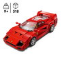 LEGO Speed Champions Ferrari F40 Supercar 76934 avec Minifigurine Pilote