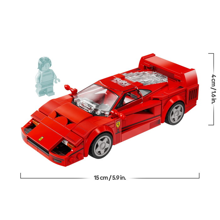 LEGO Speed Champions Ferrari F40 Supercar 76934 avec Minifigurine Pilote LEGO Speed Champions Ferrari F40 Supercar 76934 avec Minifigurine Pilote